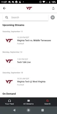 The Varsity Network android App screenshot 0