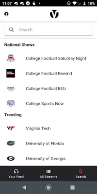 The Varsity Network android App screenshot 2